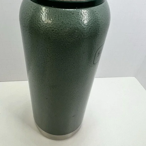 Stanley 25 oz Classic Vacuum Bottle Green Hammertone Thermos Insulated - Picture 5 of 14